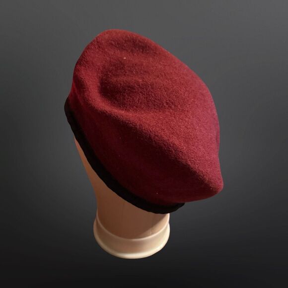 504th Infantry Regiment Baggy Pants Airborne Forces Red Wool Beret - Picture 4 of 6